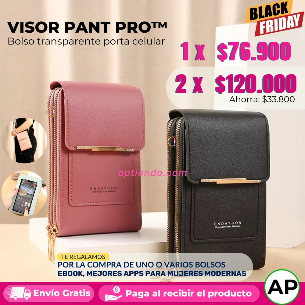 VISOR PANT PRO™ Bolso transparente porta celular